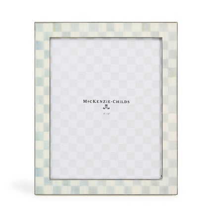 Sterling Check Silver Plated 8" x 10" Frame