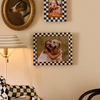 Courtly Check Silver Plated 8" x 10" Frame