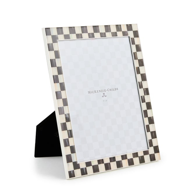 Courtly Check Silver Plated 8" x 10" Frame image number 1