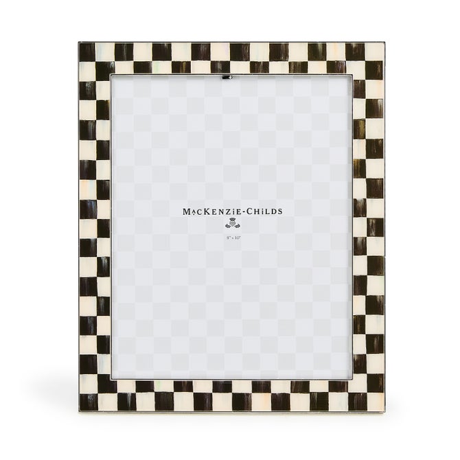 Courtly Check Silver Plated 8" x 10" Frame image number 0