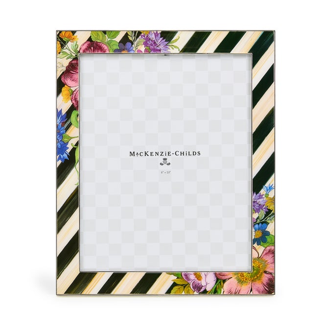 Flower Market Silver Plated 8" x 10" Frame image number 0