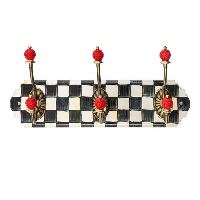 Courtly Check Triple Wall Hook image number 2