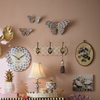 Rosy Check Triple Wall Hook