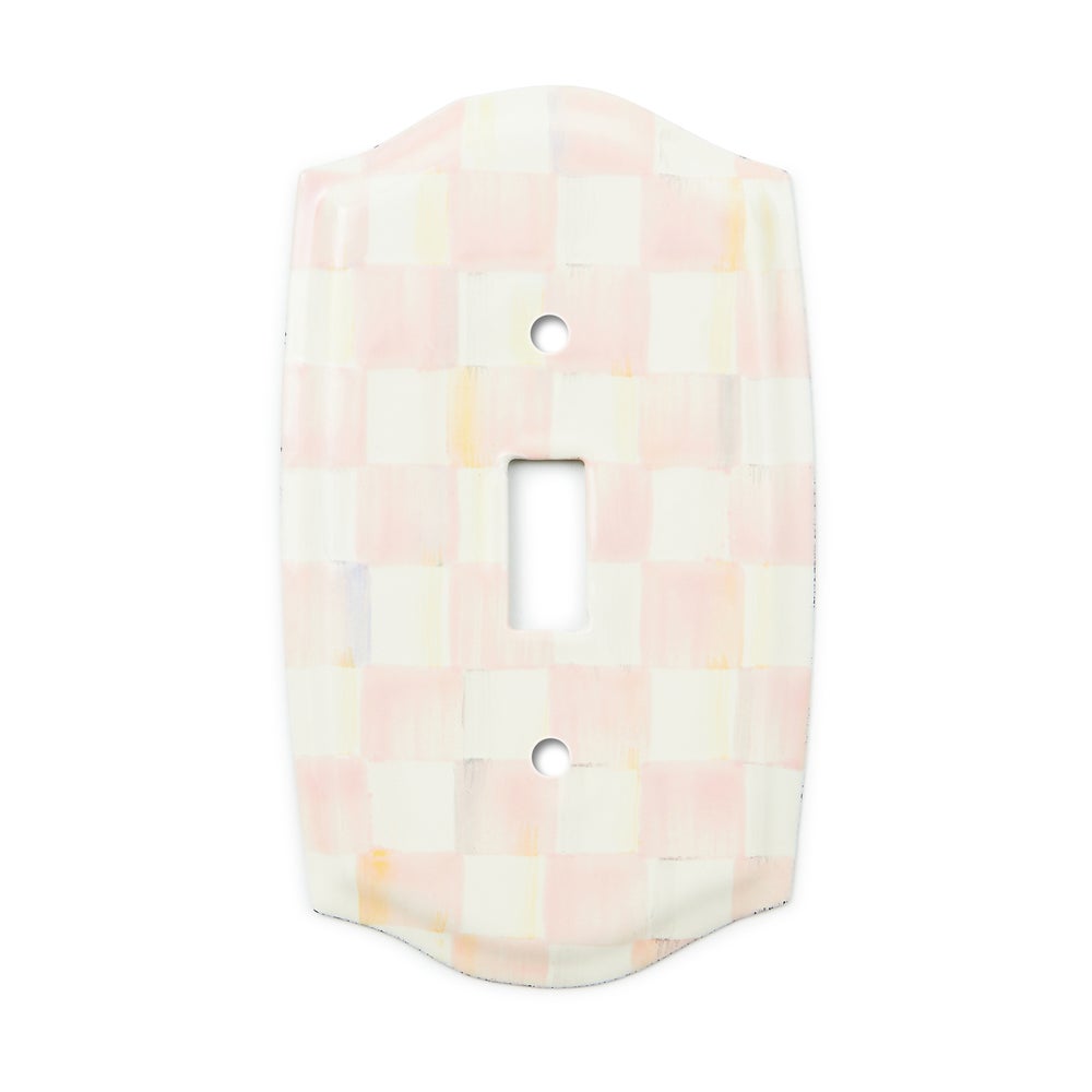 Rosy Check Switch Plate mackenzie-childs Panama imagen 1 Rosy Check Switch Plate mackenzie-childs Panama imagen 1