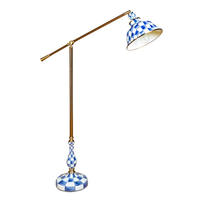 Royal Check Reading Floor Lamp image number 0