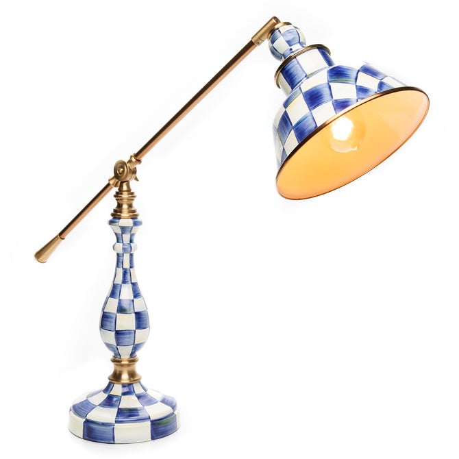 Royal Check Reading Table Lamp image number 2