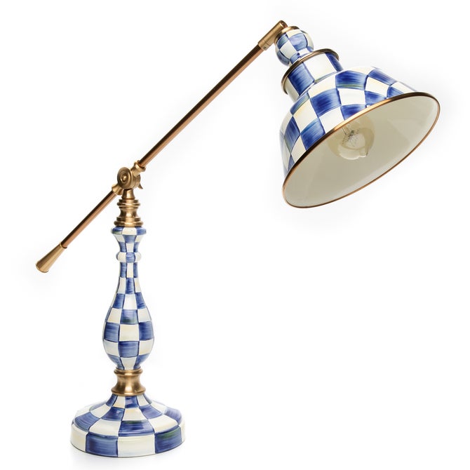 Royal Check Reading Table Lamp image number 0