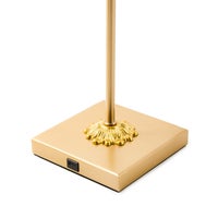 Royal Check LED Rechargeable Cafe Table Lamp
