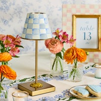 Sky Check LED Rechargeable Cafe Table Lamp