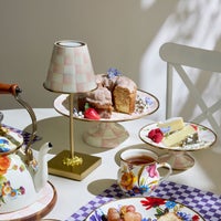 Rosy Check LED Rechargeable Cafe Table Lamp