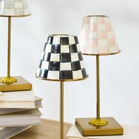 Rosy Check LED Rechargeable Cafe Table Lamp