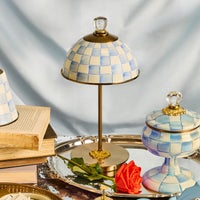 Sky Check LED Rechargeable Dome Table Lamp