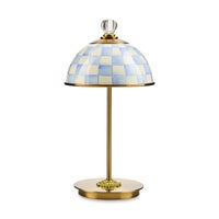 Sky Check LED Rechargeable Dome Table Lamp