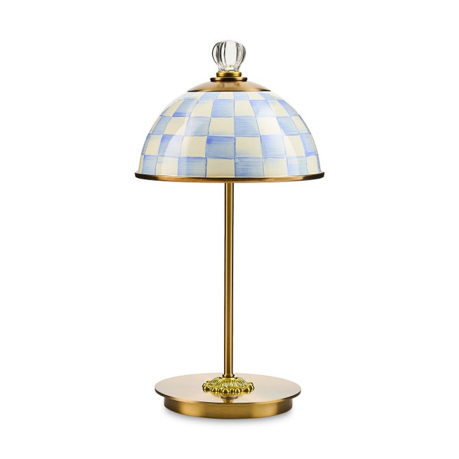 Sky Check LED Rechargeable Dome Table Lamp image number 0