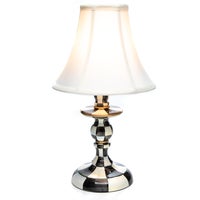 Courtly Check Candlestick Lamp