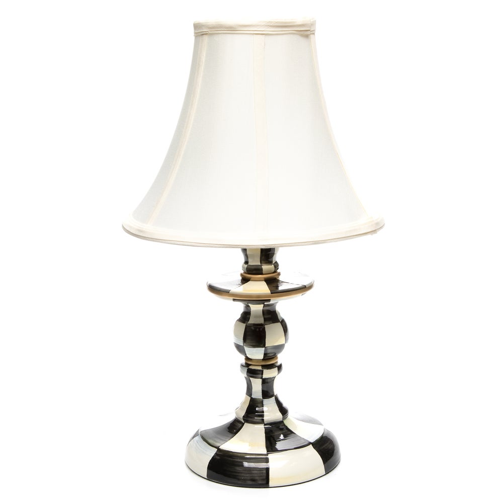 Courtly Check Candlestick Lamp mackenzie-childs Panama imagen 1
