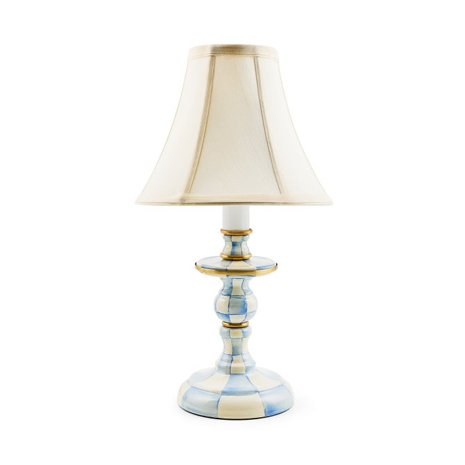 Sky Check Candlestick Lamp image number 0