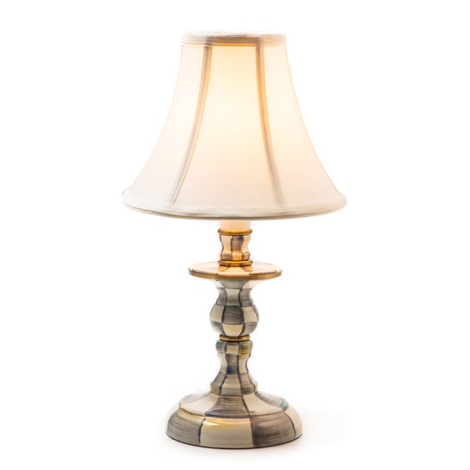 Sterling Check Candlestick Lamp image number 3