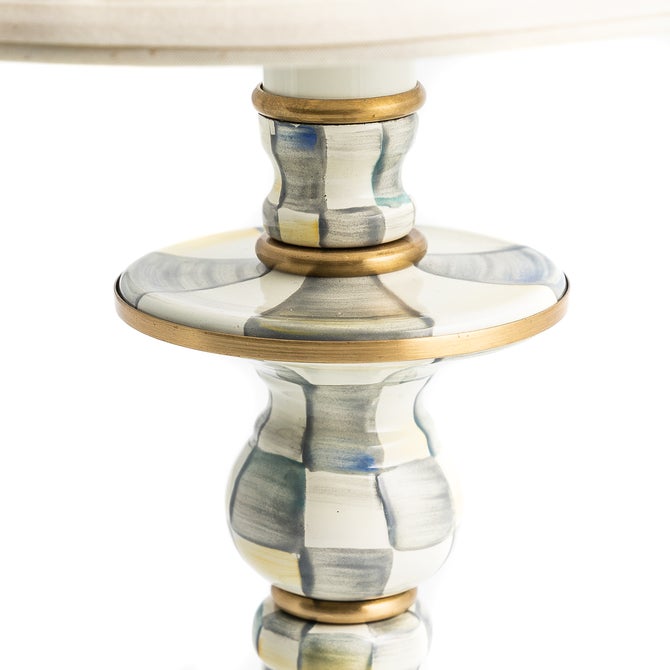 Sterling Check Candlestick Lamp image number 4