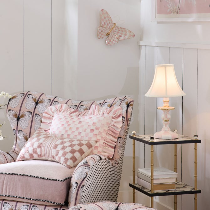 Rosy Check Candlestick Lamp image number 1