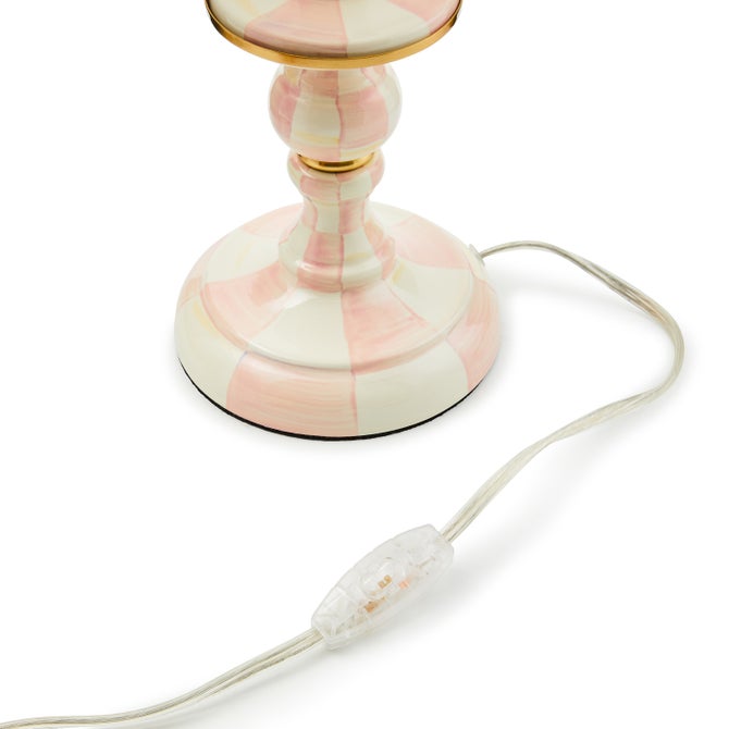 Rosy Check Candlestick Lamp image number 1