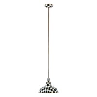 Courtly Check 12" Barn Pendant Lamp