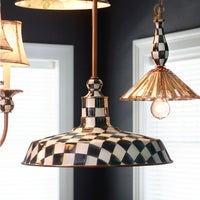 Courtly Check 18" Barn Pendant Lamp
