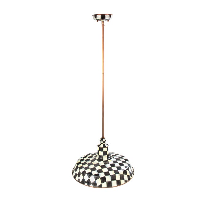 Courtly Check 18" Barn Pendant Lamp image number 3