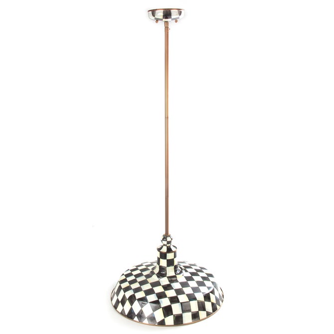 Courtly Check 18" Barn Pendant Lamp image number 3