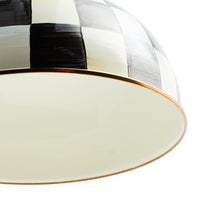 Courtly Check 12" Dome Pendant Lamp