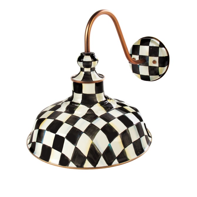Courtly Check 12" Barn Sconce image number 0