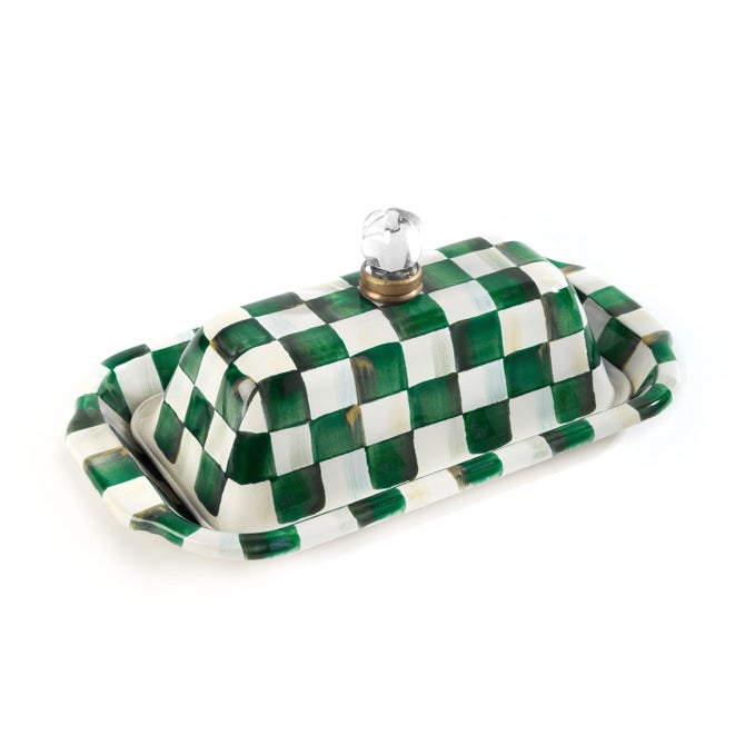 Emerald Check Butter Box image number 0