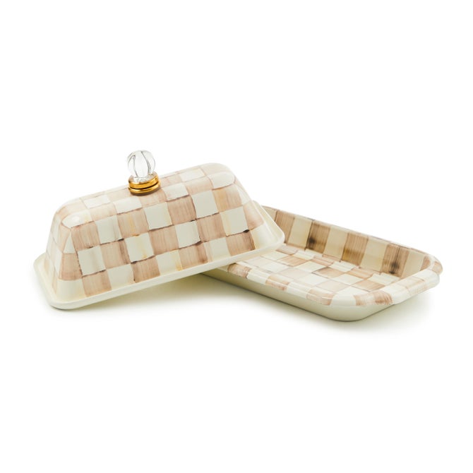 Mocha Check Butter Box image number 2