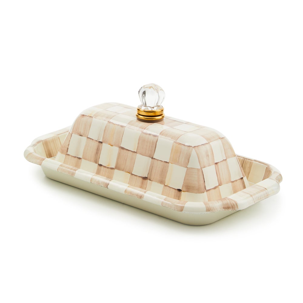 Butter Box - Mocha Check mackenzie-childs Panama imagen 1