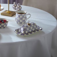 Violet Check Butter Box