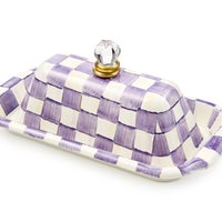 Violet Check Butter Box