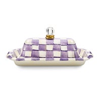 Violet Check Butter Box
