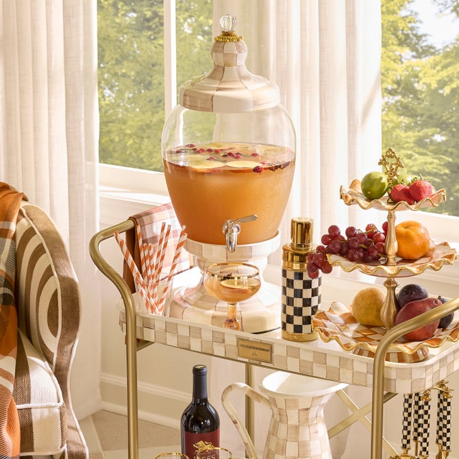 Mocha Check Beverage Hostess image number 6