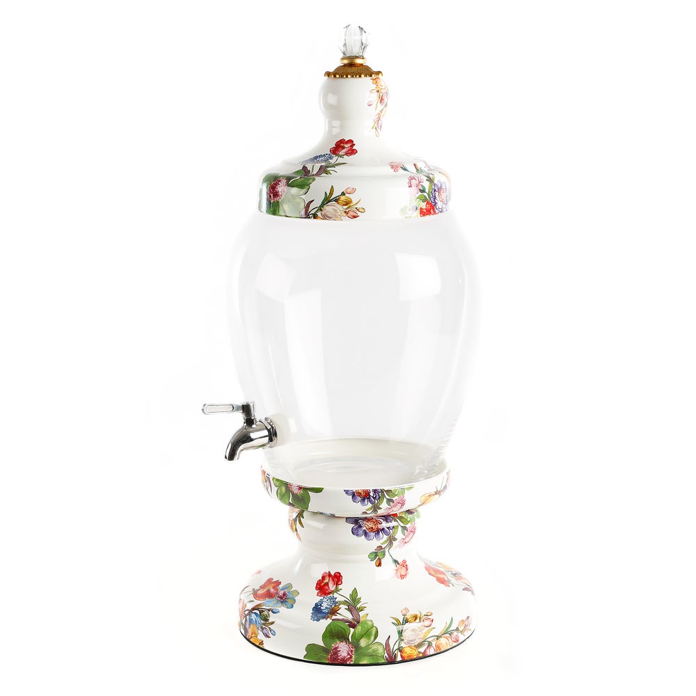 Enamel Beverage Hostess - White Flower Market mackenzie-childs Panama imagen 1