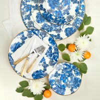 Royal English Garden Chargers, Set of 4