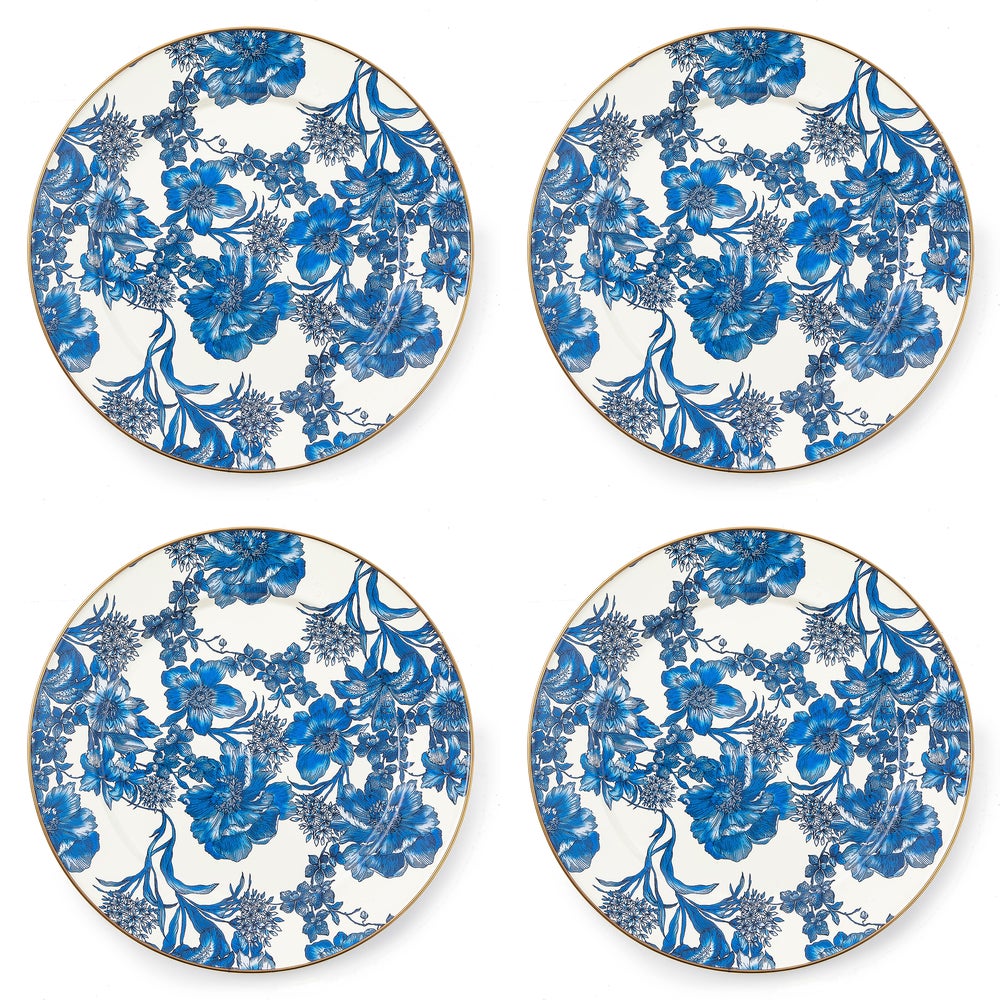 English Garden Dinnerware, Set of 4 - Royal English Garden, Charger, Set of 4 mackenzie-childs Panama imagen 1