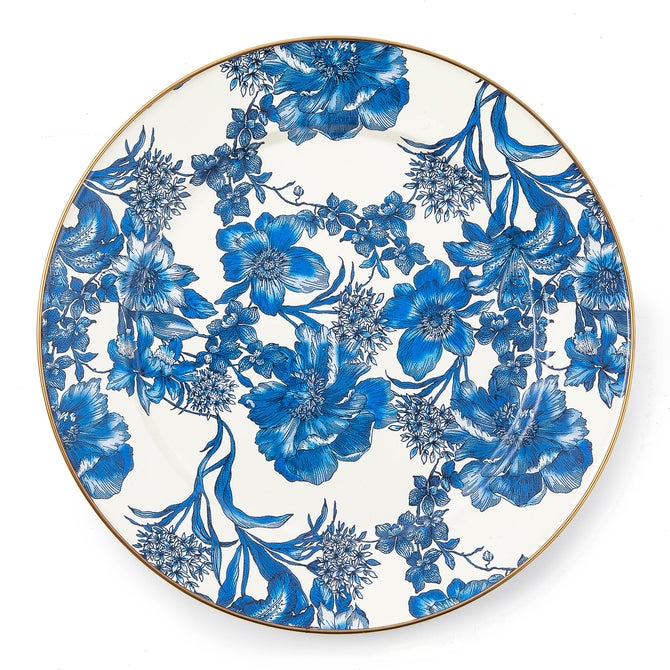 Royal English Garden Enamel Charger/Plate image number 0