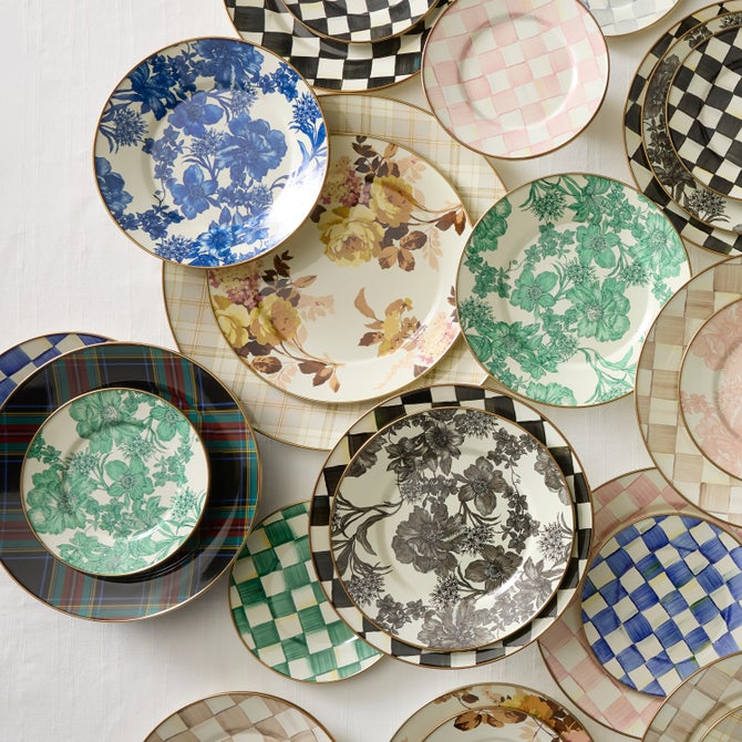 Emerald English Garden Enamel Dinnerware image number 8