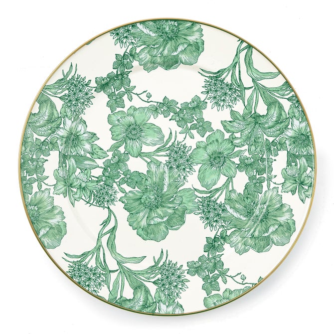 Emerald English Garden Enamel Dinnerware image number 0