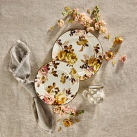 Wild Rose White Charger/Plate