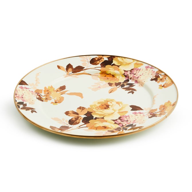 Wild Rose White Charger/Plate image number 1