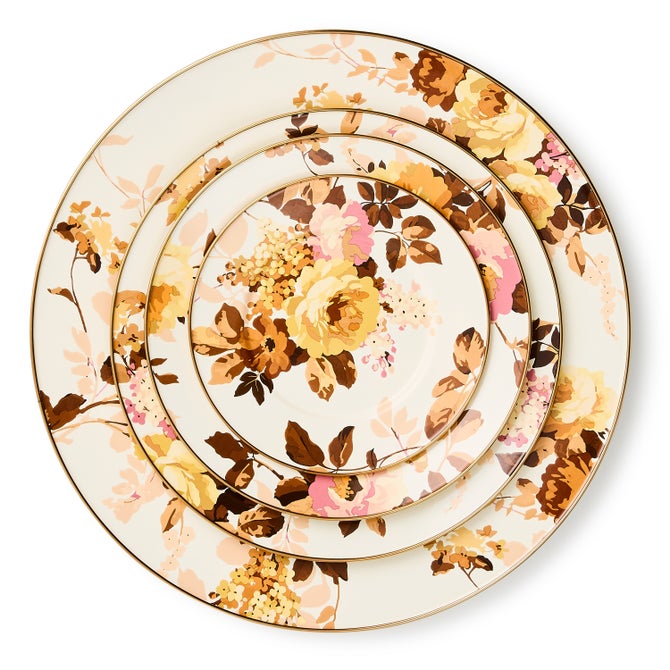 Wild Rose White Charger/Plate image number 2