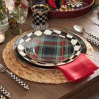 Black Tartan Dinnerware