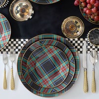 Black Tartan Dinnerware