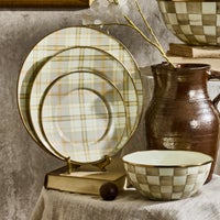 Tartan Latte Charger/Plate